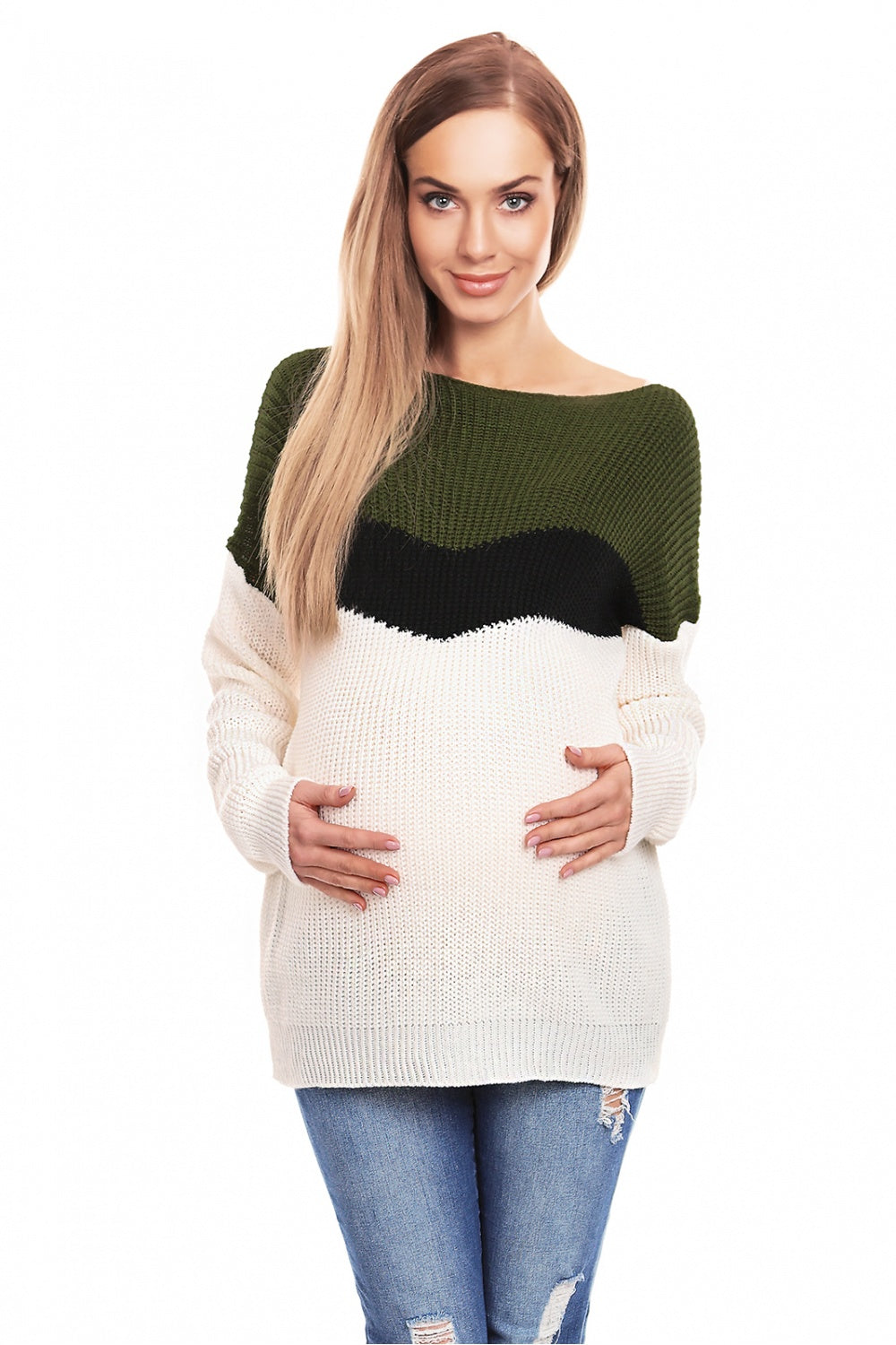Chandail grossesse femme PeeKaBoo — multicouleur