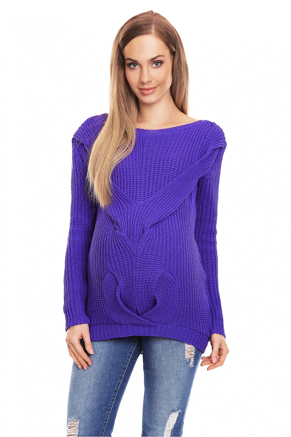 Chandail grossesse femme PeeKaBoo — violet