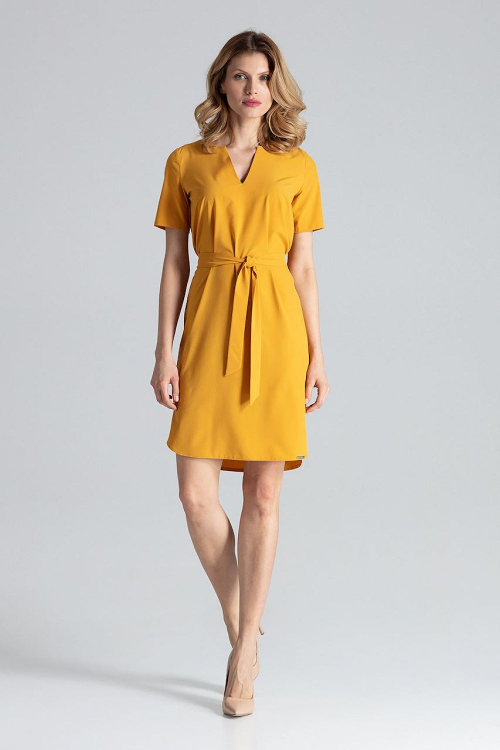 Robe femme Figl De Jour De — jaune