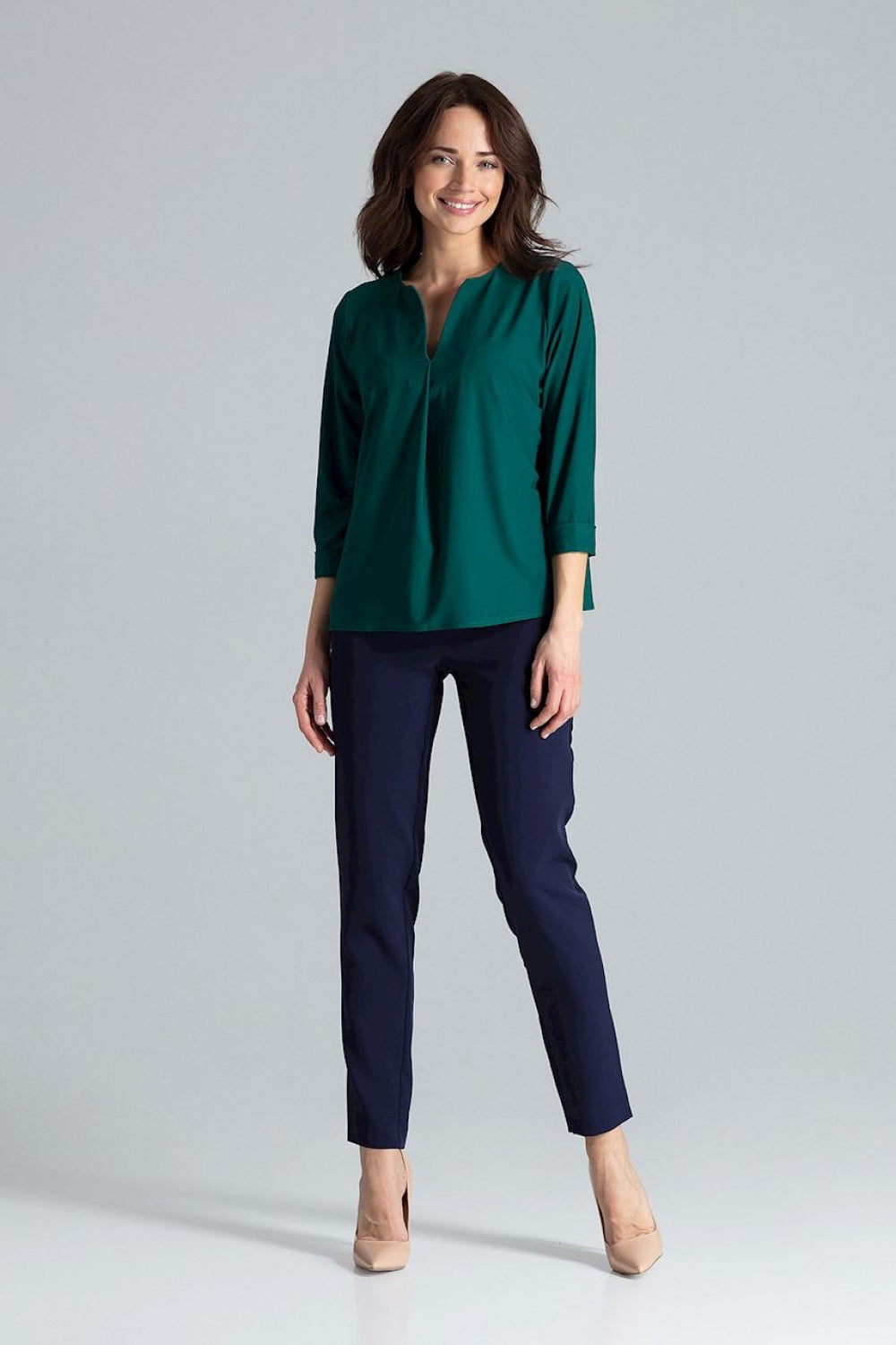 Blouse femme Lenitif Chemisier Chemisier — vert