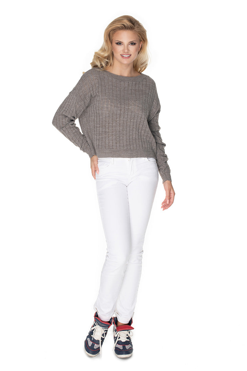 Pull femme PeeKaBoo Chandail Chandail — beige