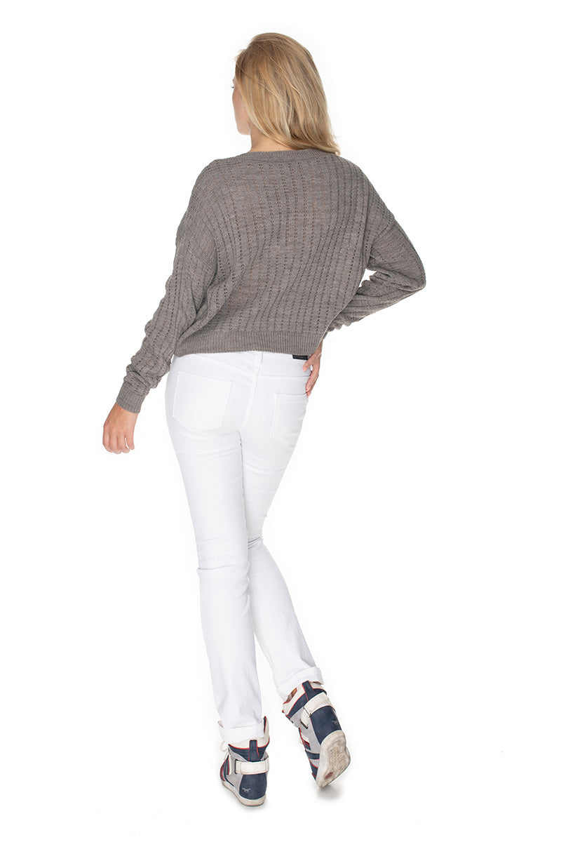 Pull femme PeeKaBoo Chandail Chandail — beige