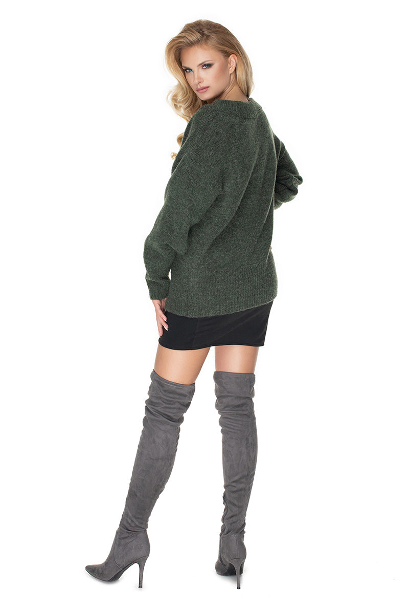 Pull femme PeeKaBoo Chandail Chandail — vert