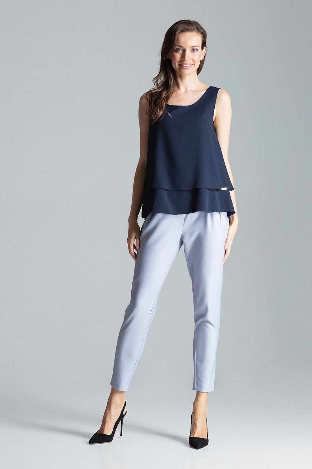 Blouse femme Figl Chemisier Chemisier — bleu marine