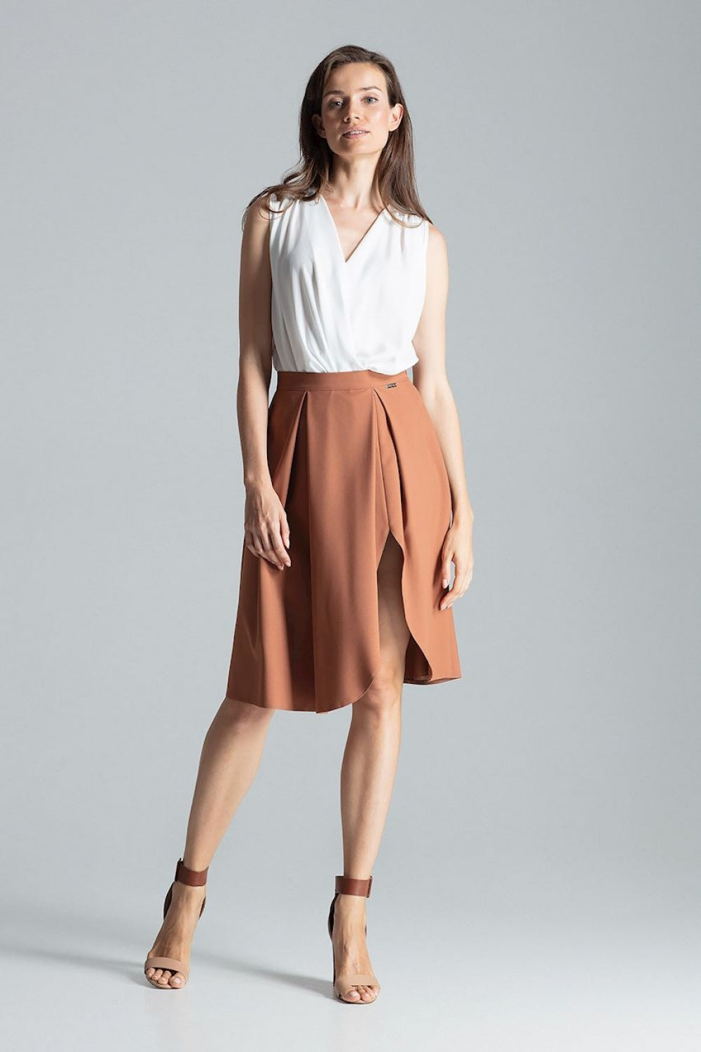 Jupe femme Figl — brun