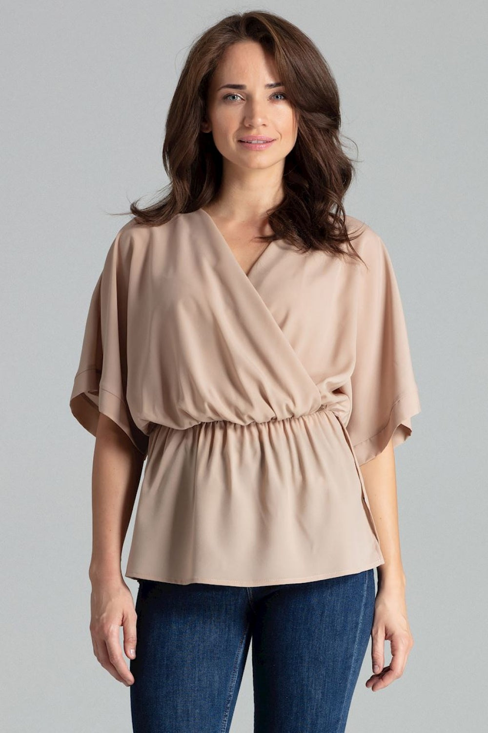 Blouse femme Lenitif Chemisier Chemisier — beige