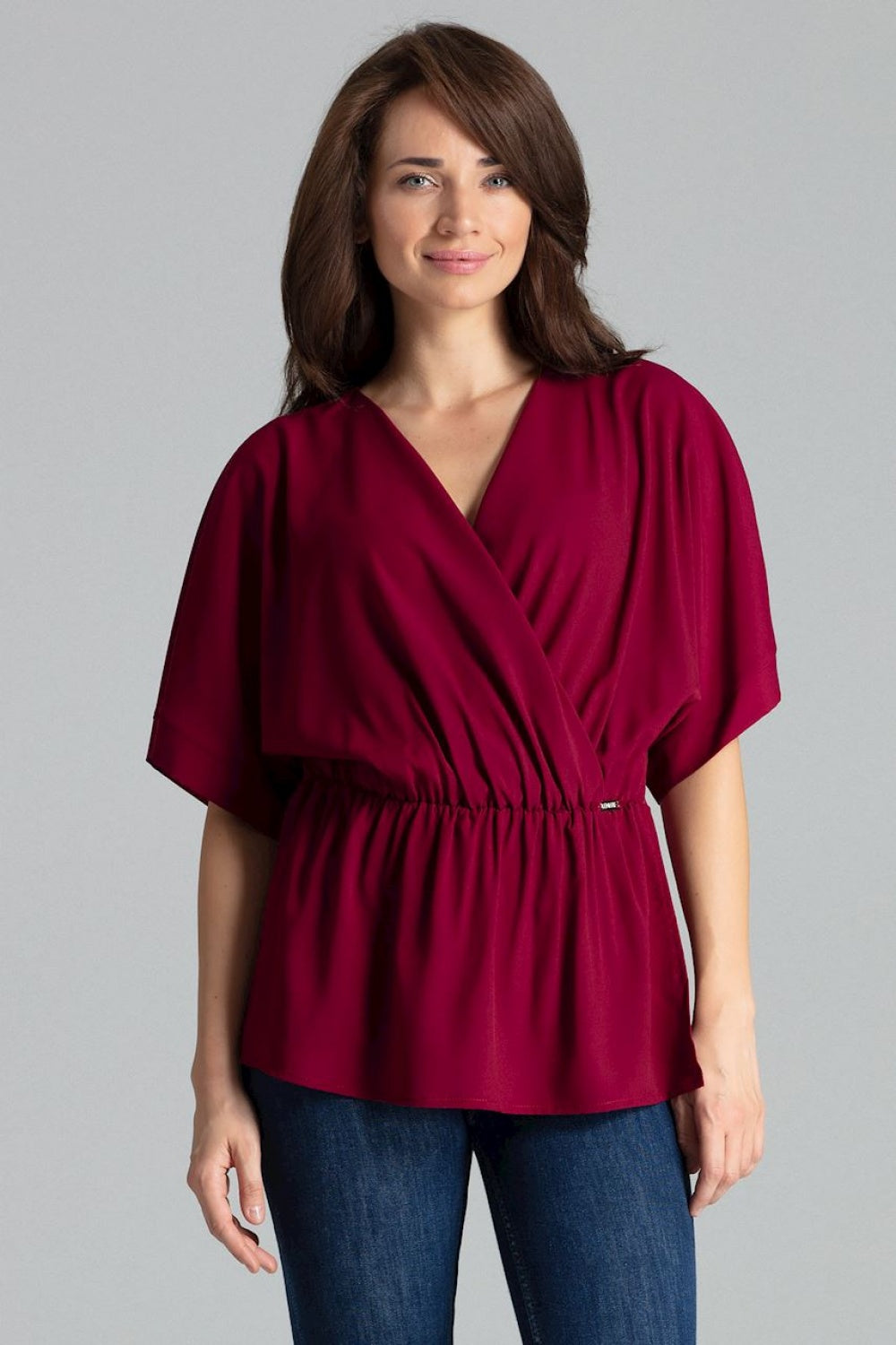 Blouse femme Lenitif Chemisier Chemisier — rouge