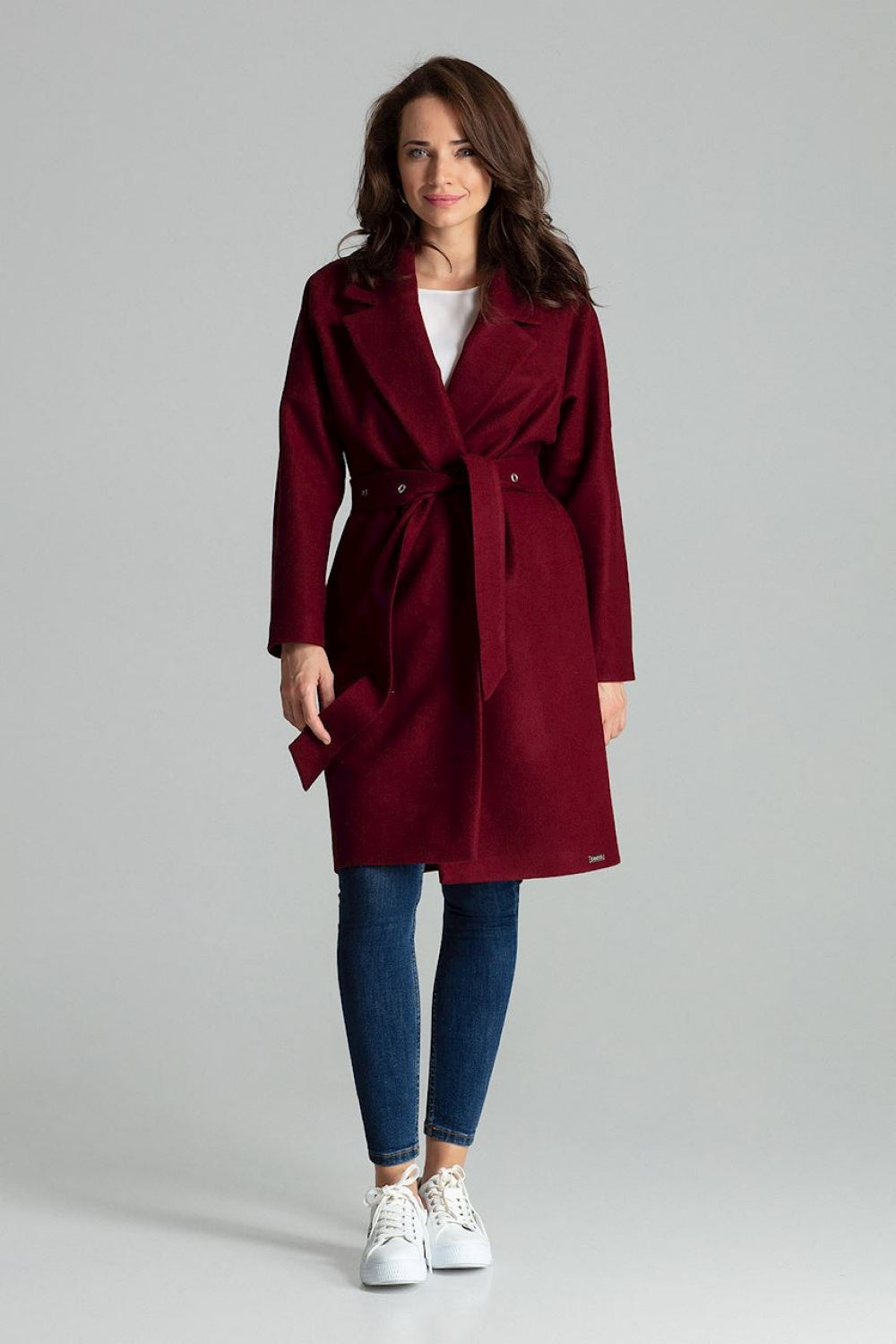 Manteau femme Lenitif — rouge