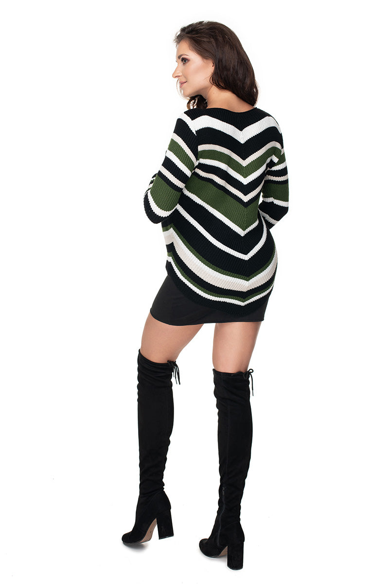 Chandail grossesse femme PeeKaBoo — vert