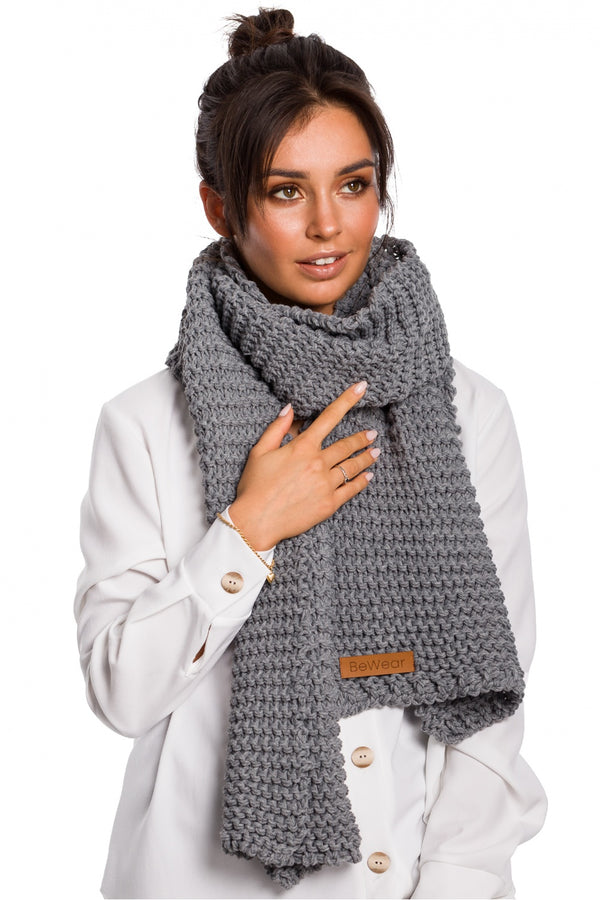 Châle femme BE Knit — gris