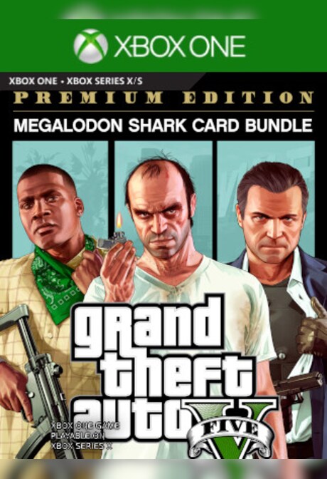 Grand Theft Auto V | Premium Edition & Megalodon Shark Card Bundle (Xbox One) - Xbox Live Key - TURKEY