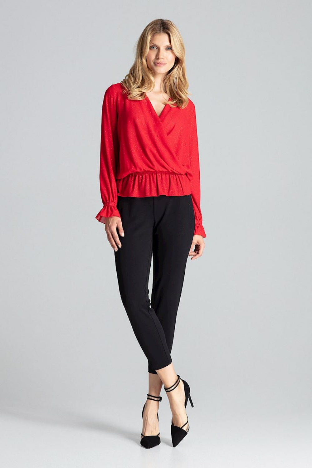 Blouse femme Figl Chemisier Chemisier — rouge