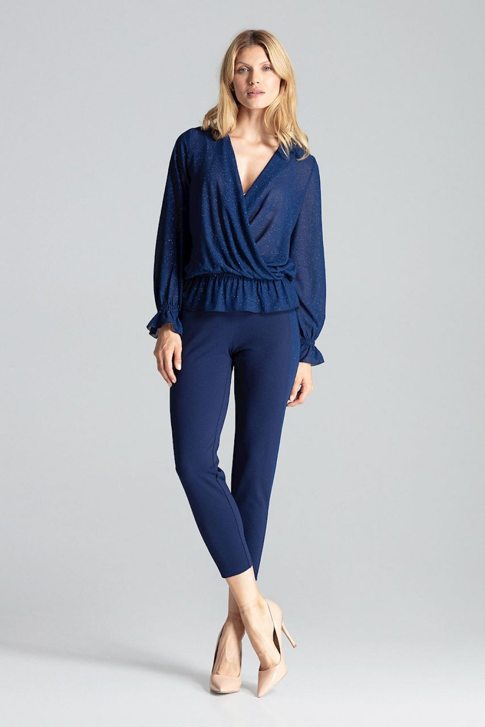 Blouse femme Figl Chemisier Chemisier — bleu marine