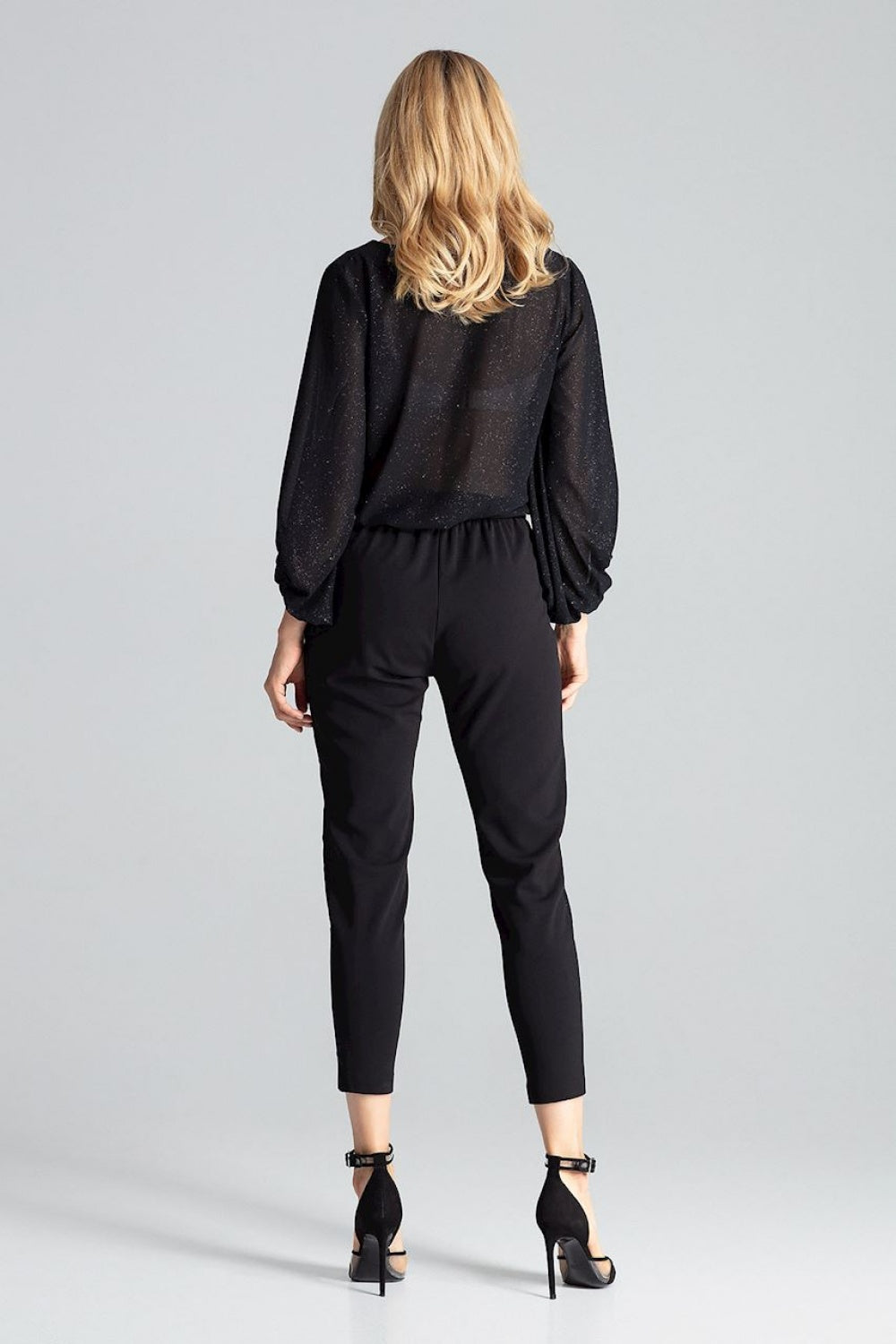 Chaussures à talons femme Figl Pantalon Pantalon — noir
