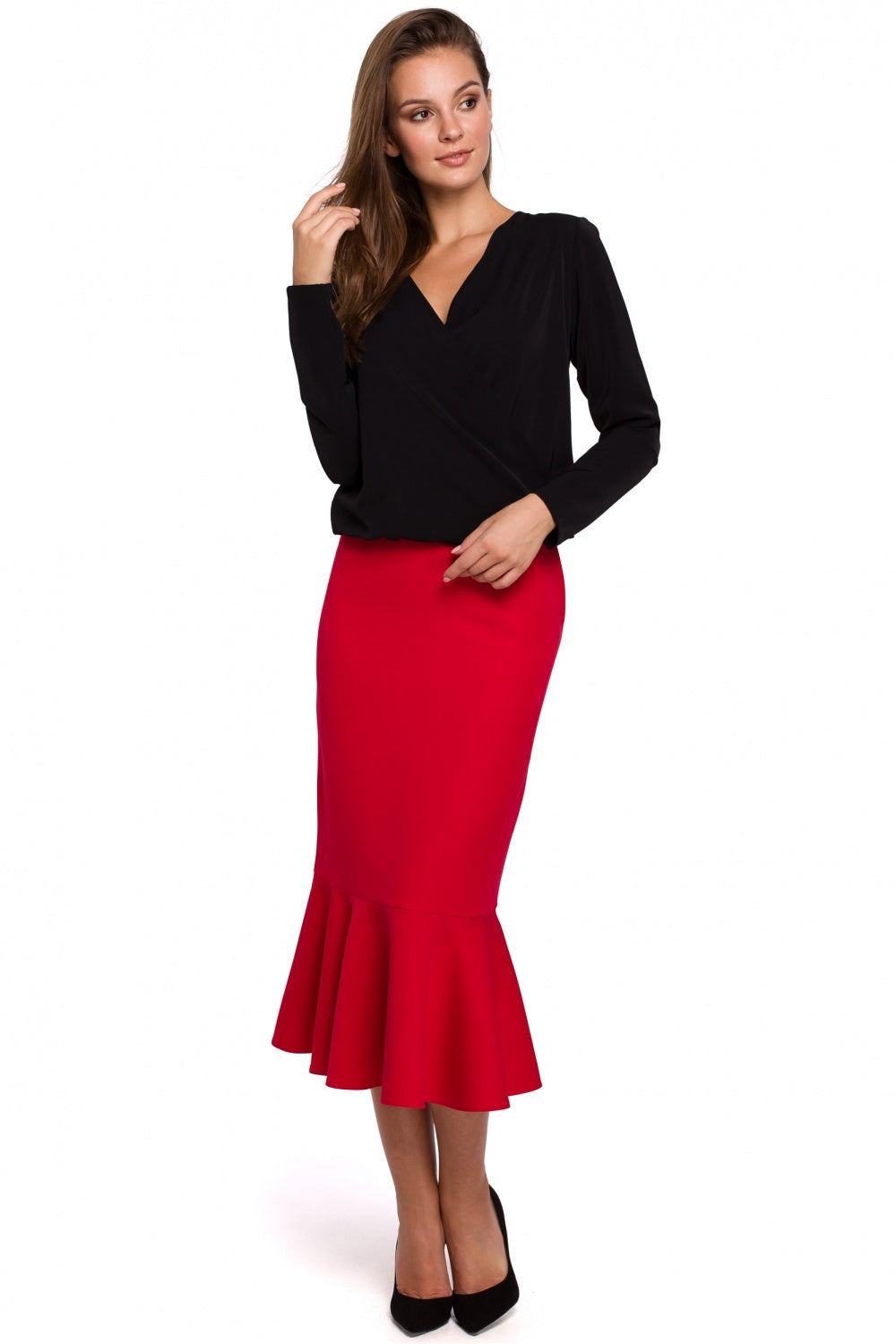 Blouse femme Makover Chemisier Chemisier — noir