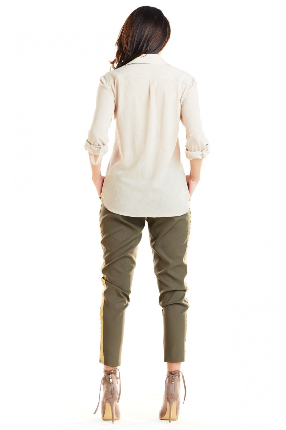 Chaussures à talons femme awama Pantalon Pantalon — vert