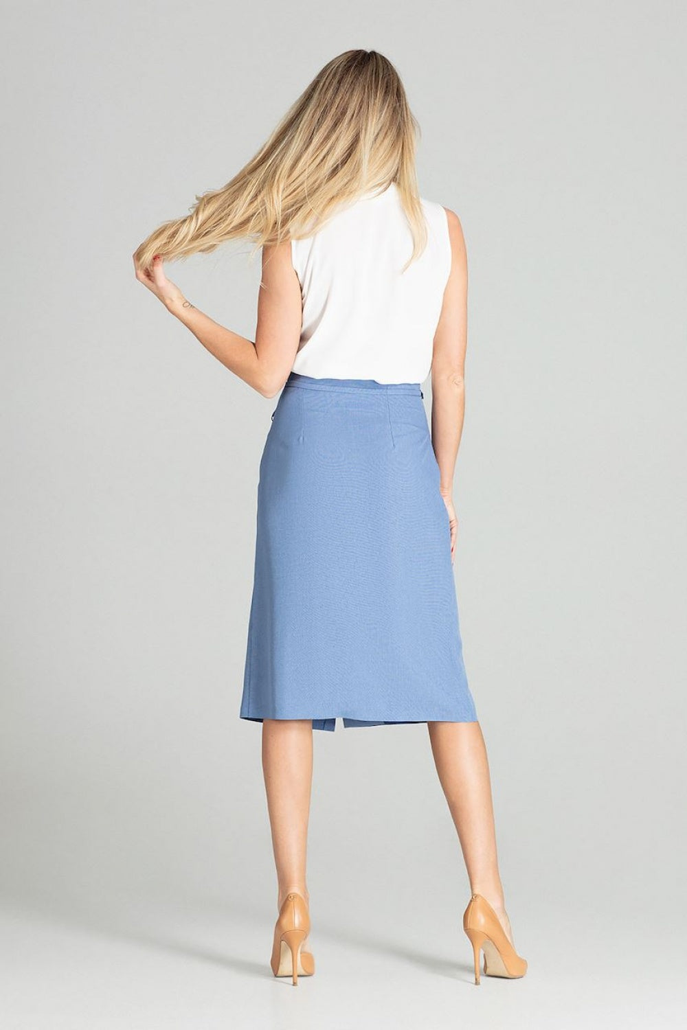 Jupe femme Figl — bleu