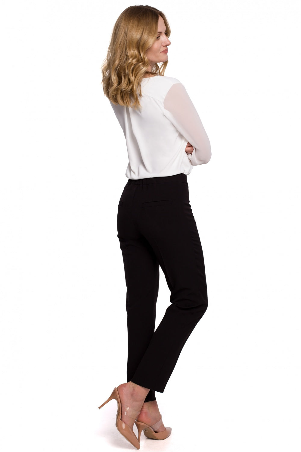 Chaussures à talons femme Makover Pantalon Long Pantalon — noir