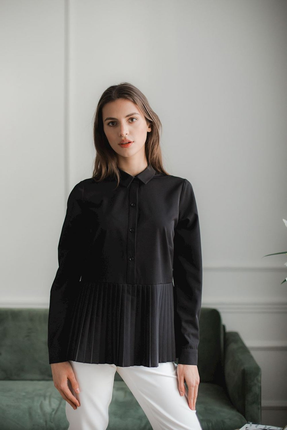 Blouse femme Lenitif Chemisier Chemisier — noir