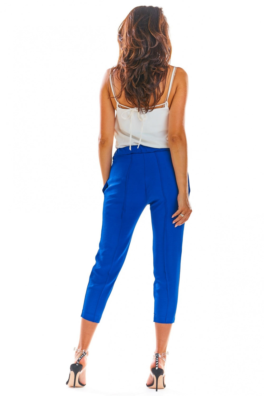 Chaussures à talons femme awama Pantalon Pantalon — bleu