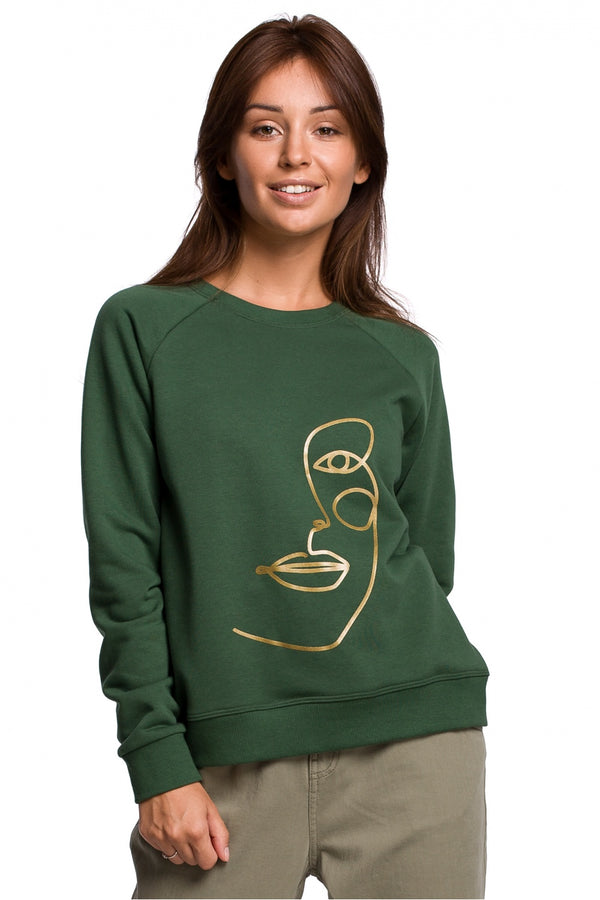 T-shirt femme BeWear Sweatshirt Sweatshirt — vert