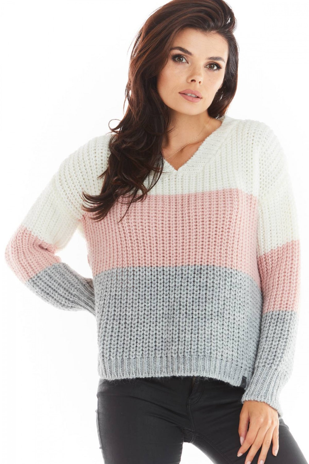 Pull femme awama Chandail Chandail — rosé