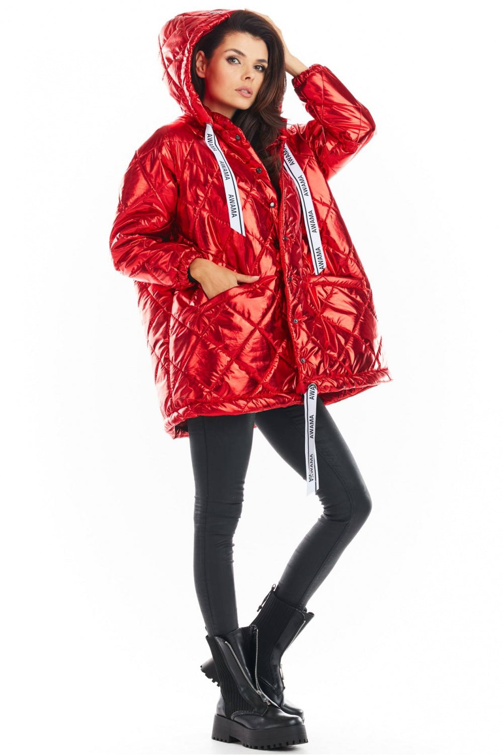 Veste femme awama — rouge