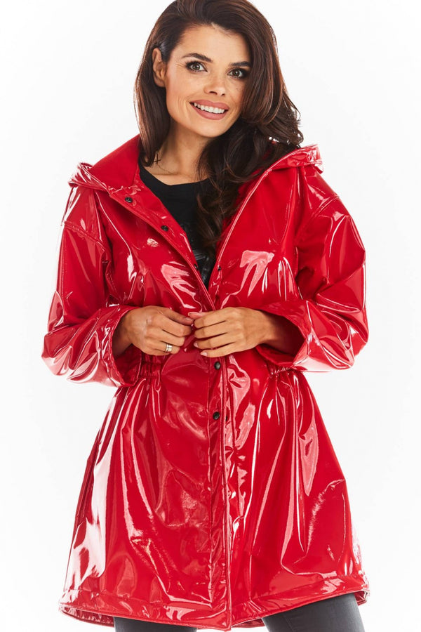 Manteau femme awama — rouge