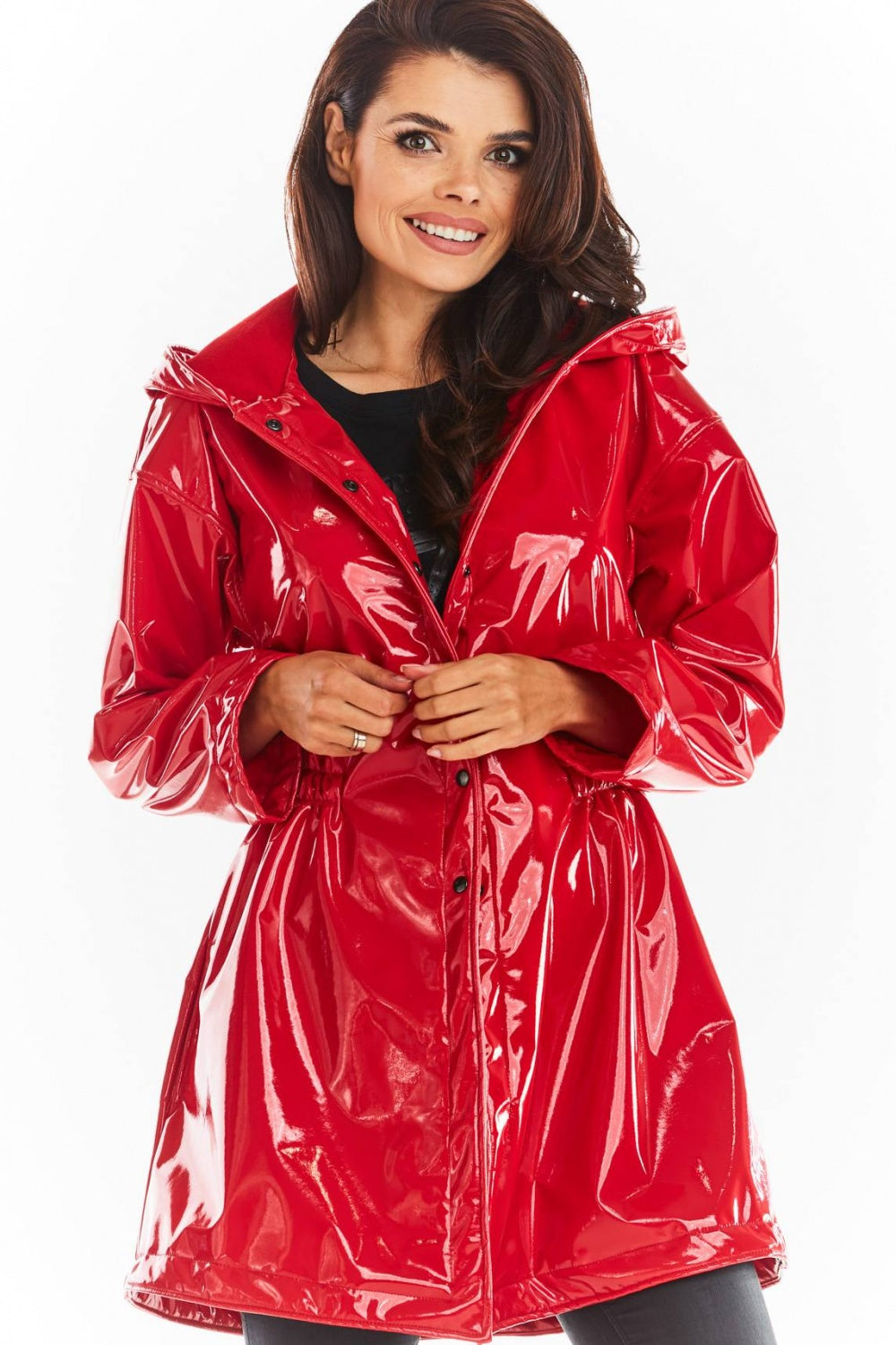 Manteau femme awama — rouge