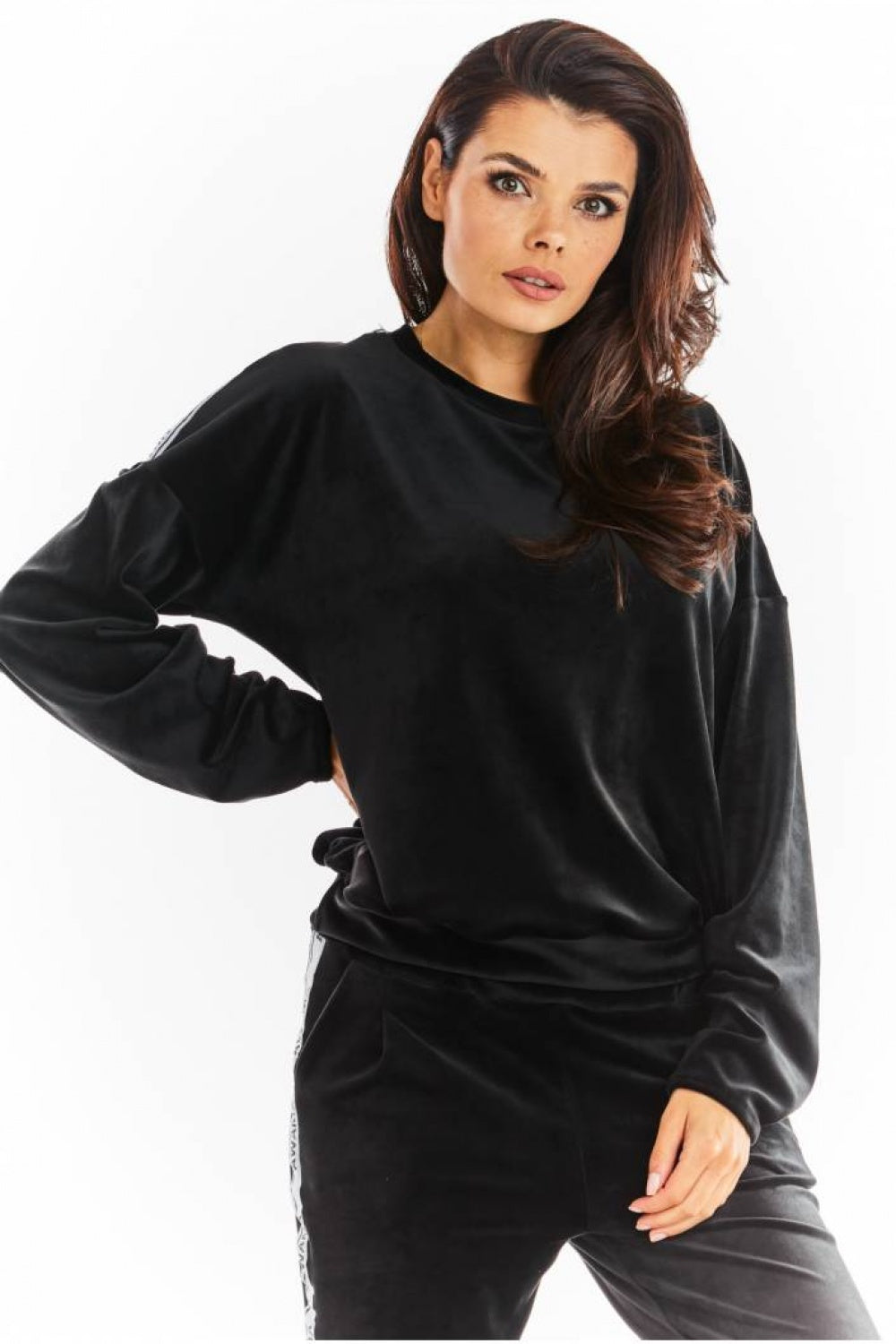 T-shirt femme awama Sweatshirt Sweatshirt — noir