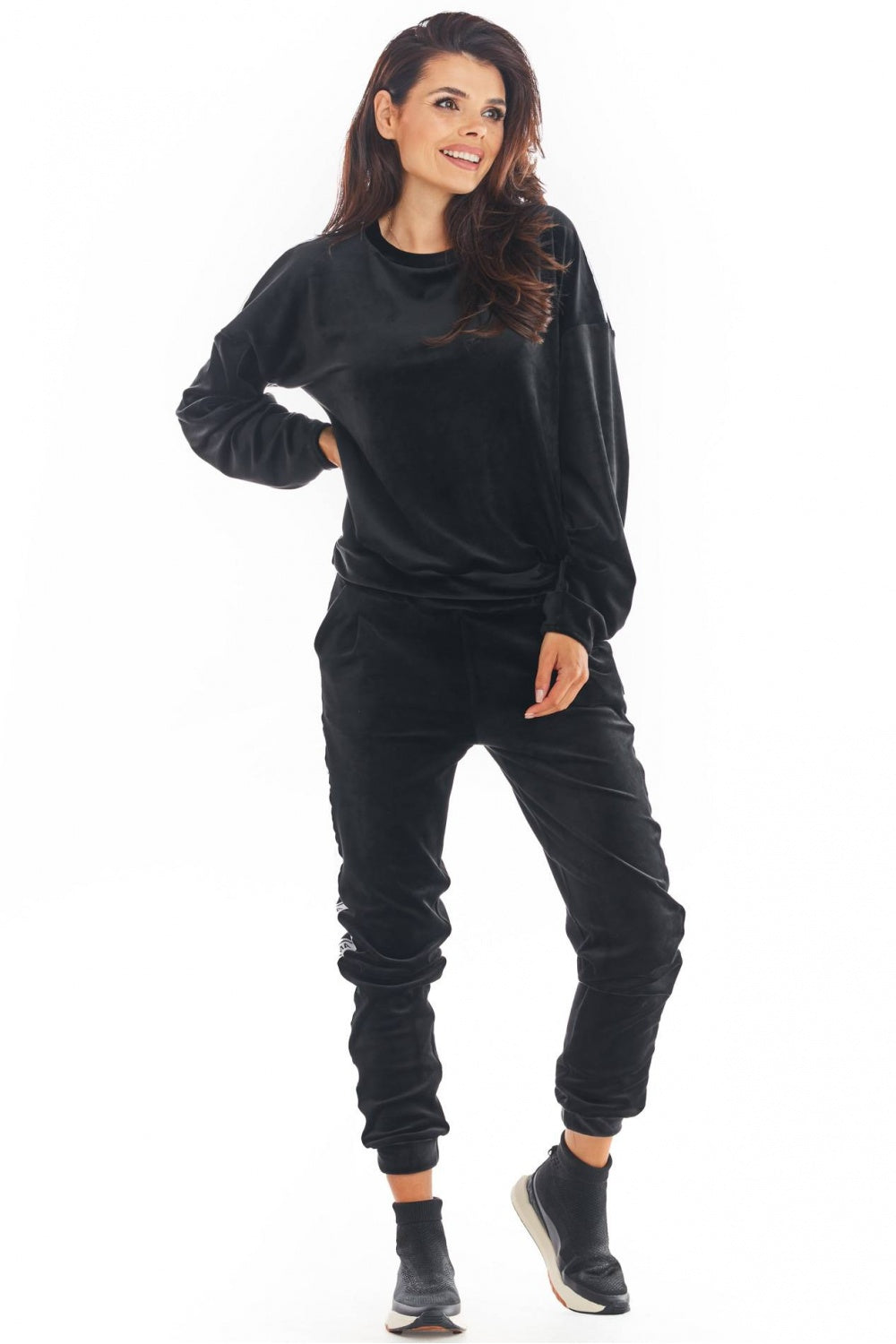T-shirt femme awama Sweatshirt Sweatshirt — noir