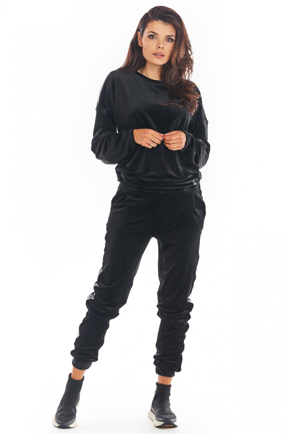 T-shirt femme awama Sweatshirt Sweatshirt — noir