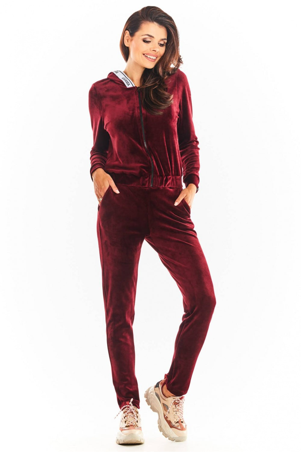 T-shirt femme awama Sweatshirt Sweatshirt — rouge