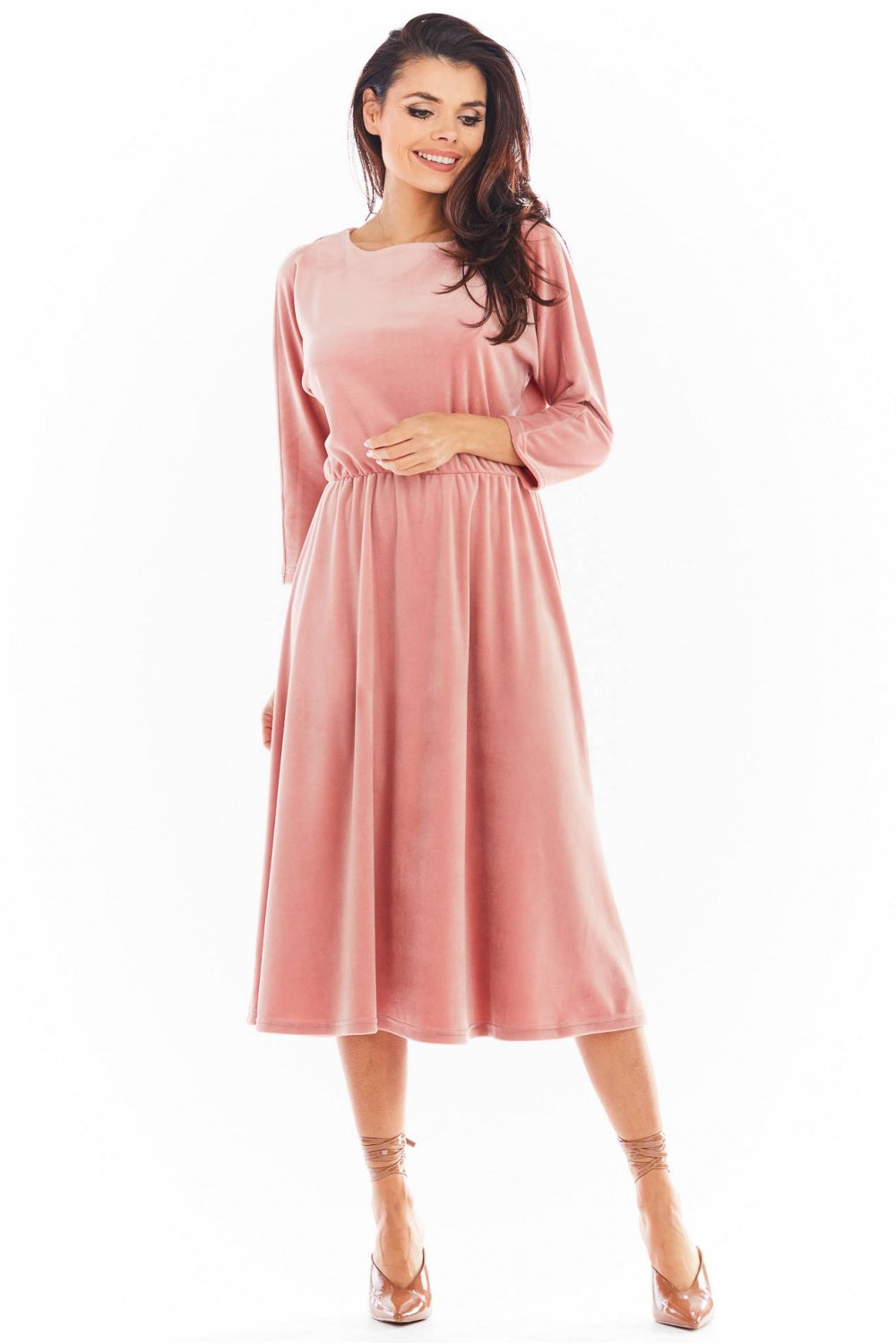 Robe femme awama De Soirée De — rosé