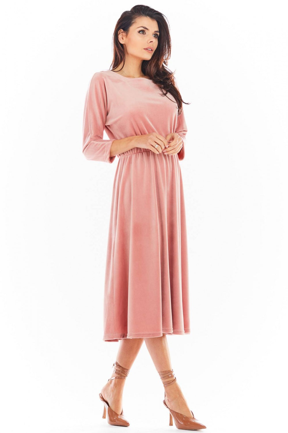 Robe femme awama De Soirée De — rosé