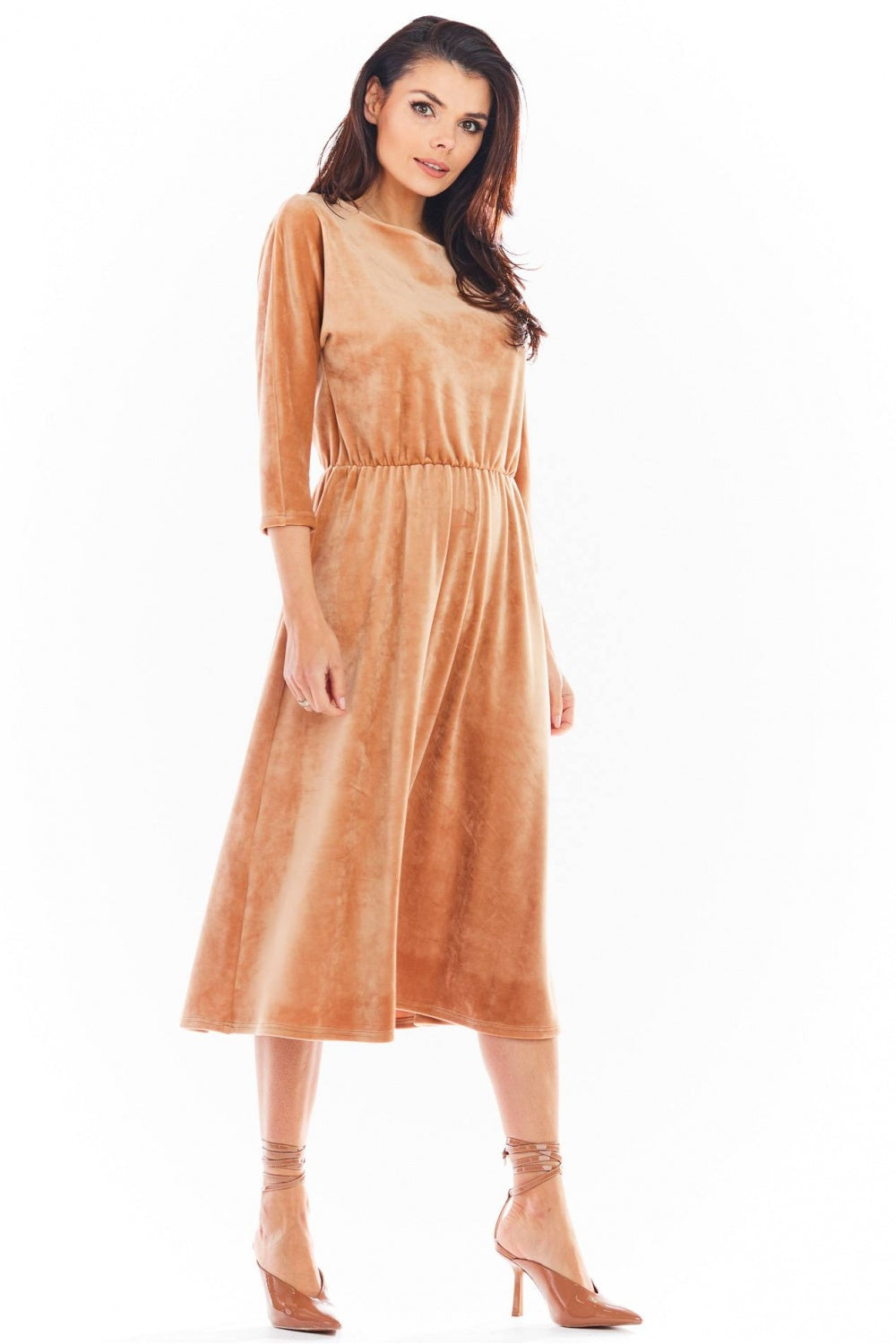 Robe femme awama De Soirée De — beige