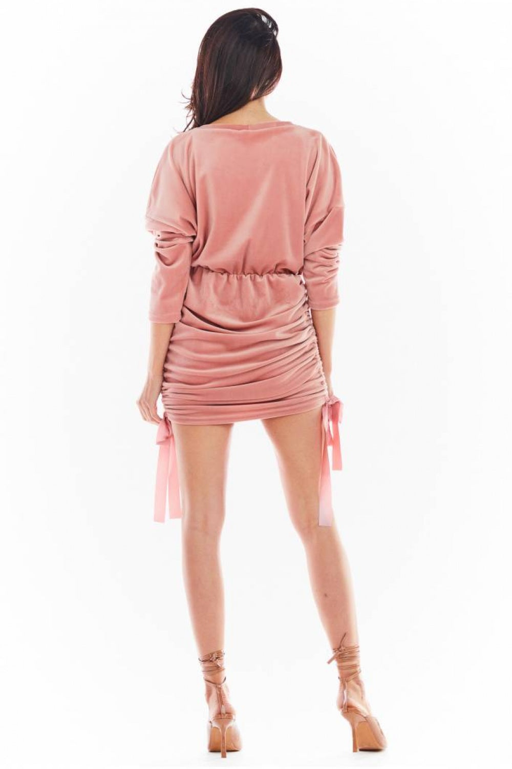 Robe femme awama Courte Courte — rosé