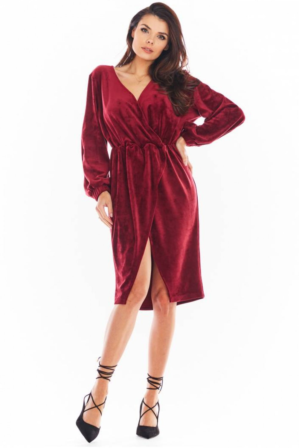 Robe femme awama De Soirée De — rouge
