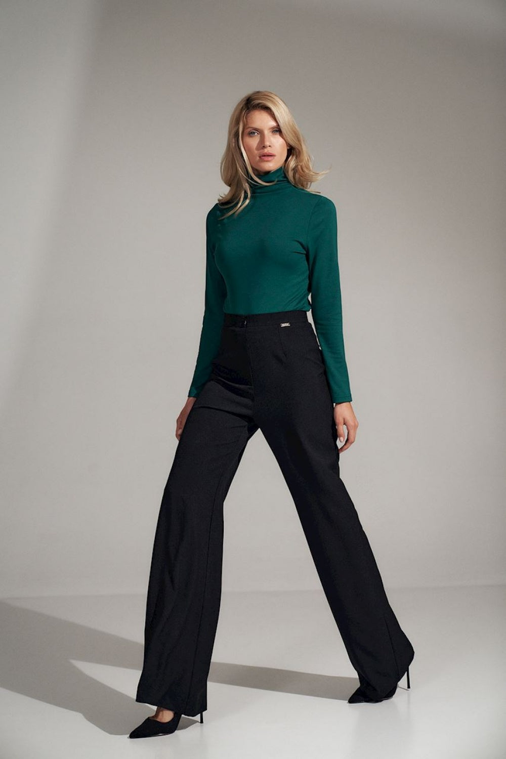 Chaussures à talons femme Figl Pantalon Pantalon — noir