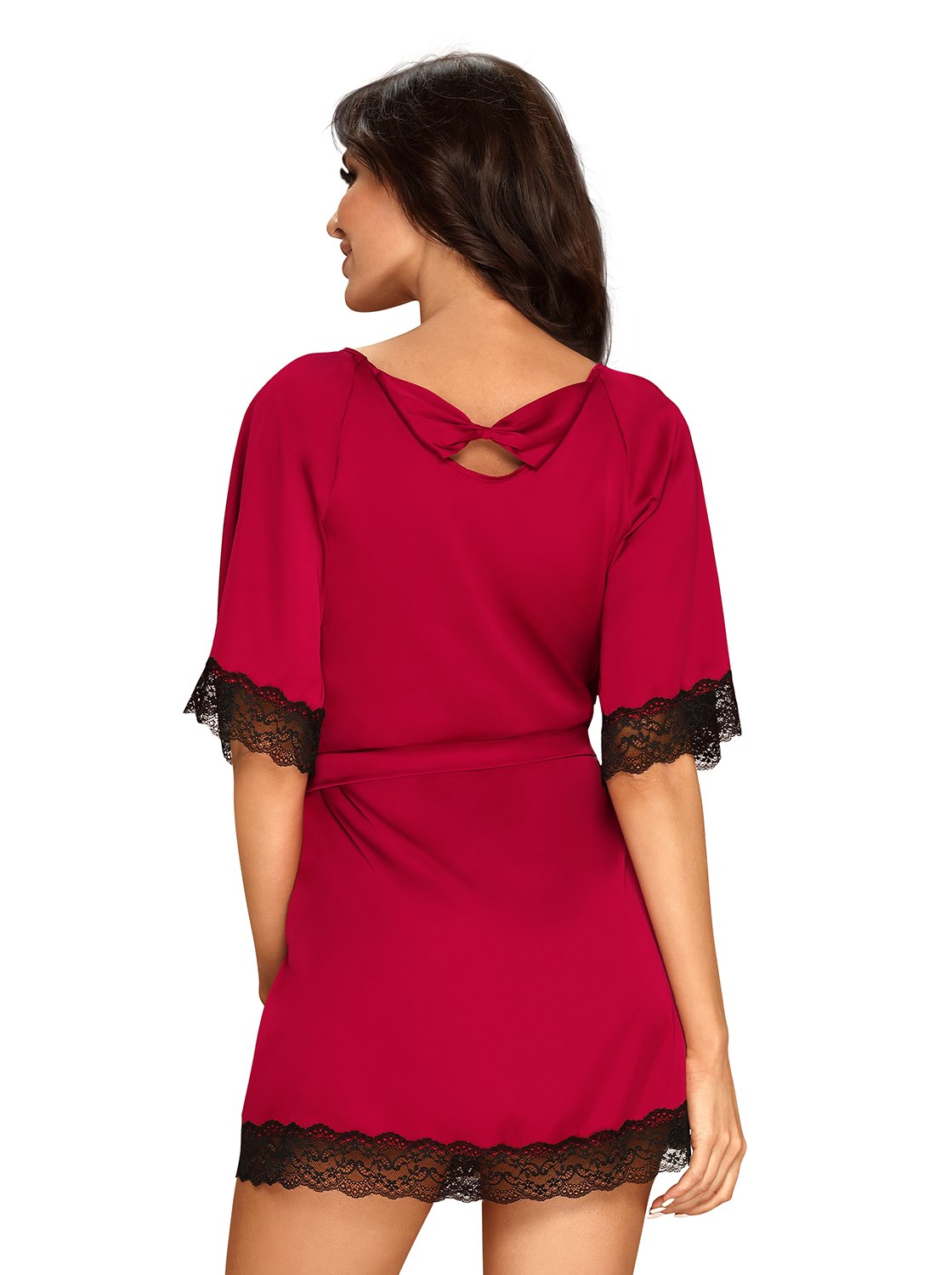 Ensemble lingerie femme Obsessive Peignoir Peignoir — rouge