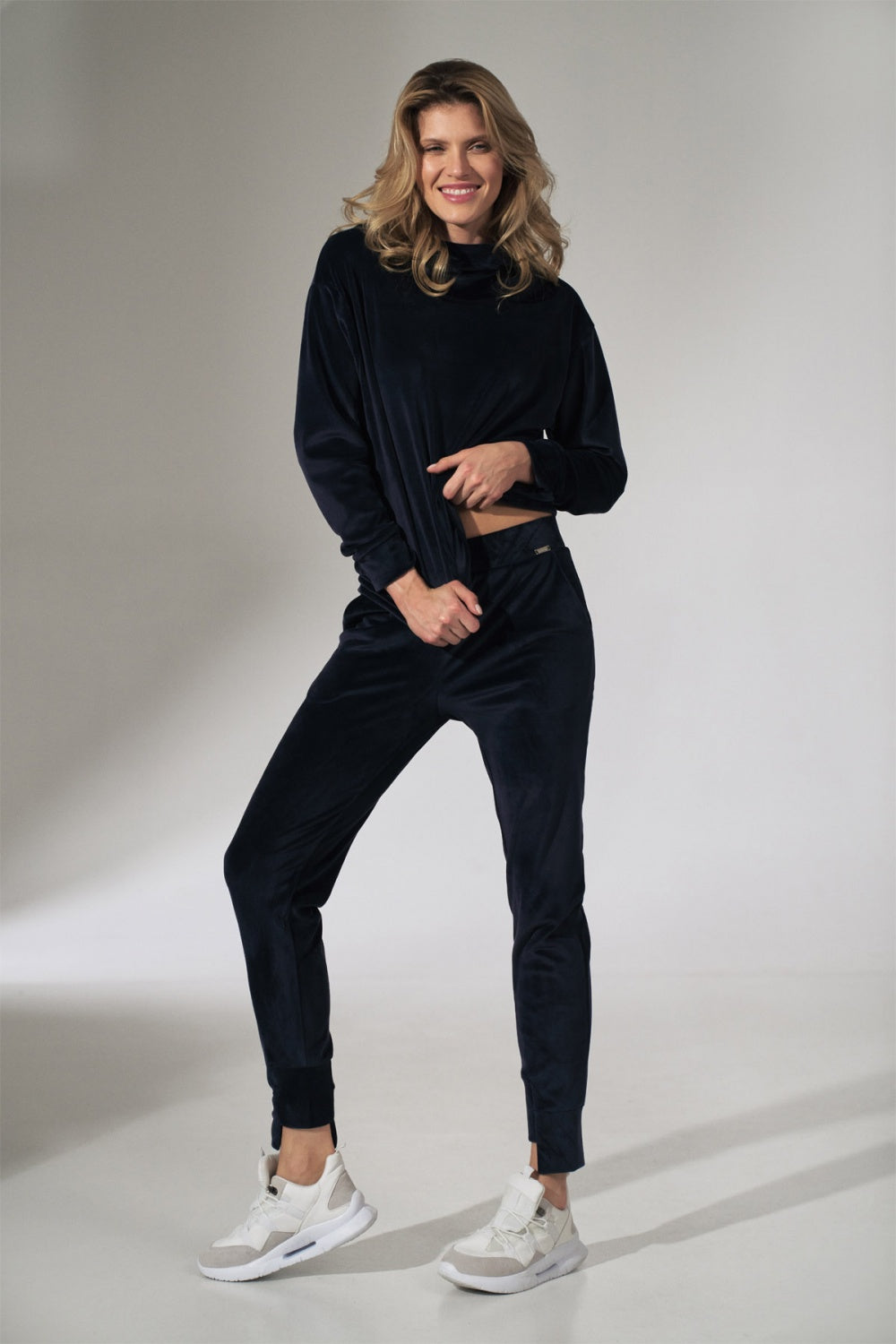T-shirt femme Figl Sweatshirt Sweatshirt — bleu marine