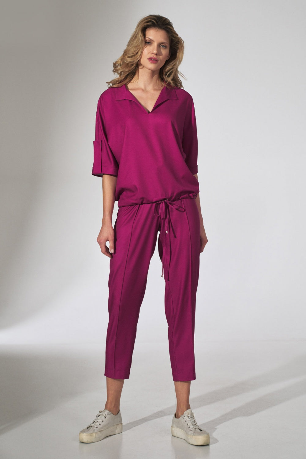 Chaussures à talons femme Figl Pantalon Pantalon — violet