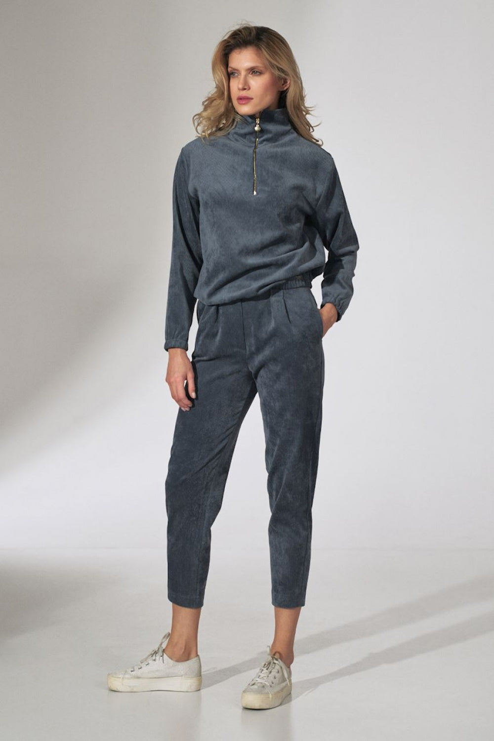 T-shirt femme Figl Sweatshirt Sweatshirt — bleu