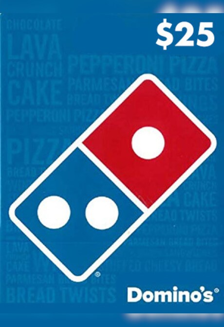 Dominos Pizza Gift Card 25 USD - Dominos Pizza Key - UNITED STATES