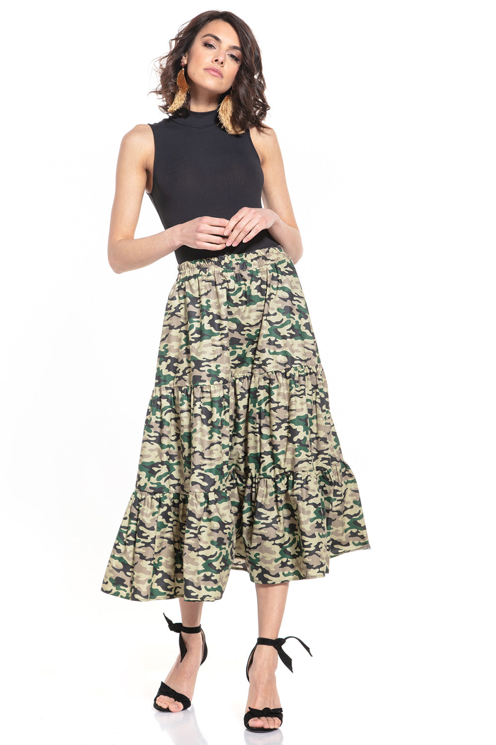 Jupe femme Tessita Longue Longue — multicouleur