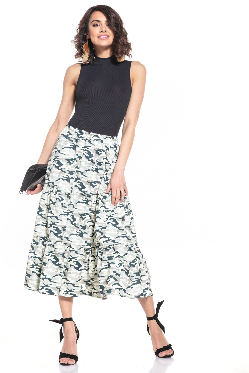 Jupe femme Tessita Longue Longue — multicouleur
