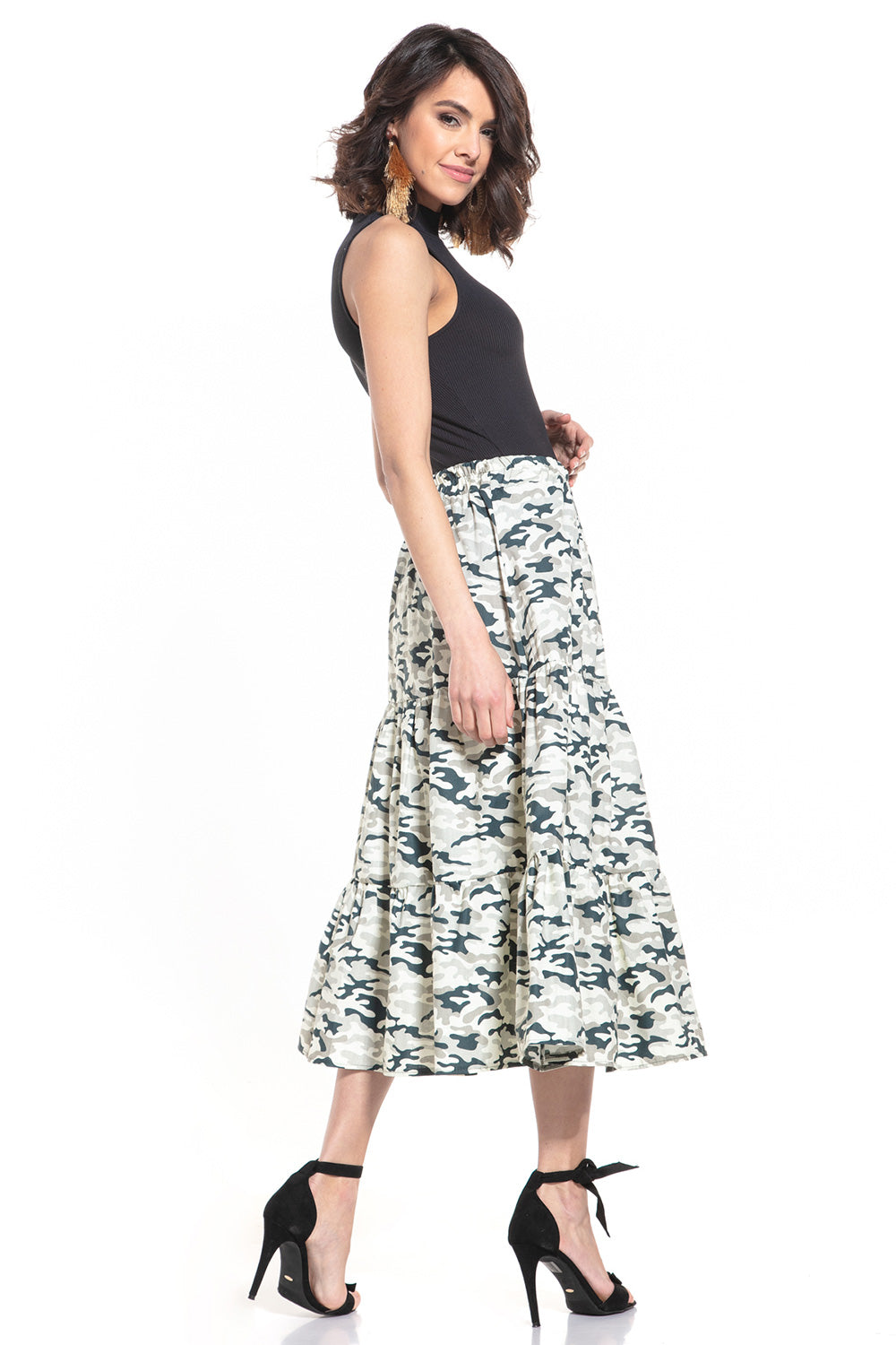 Jupe femme Tessita Longue Longue — multicouleur