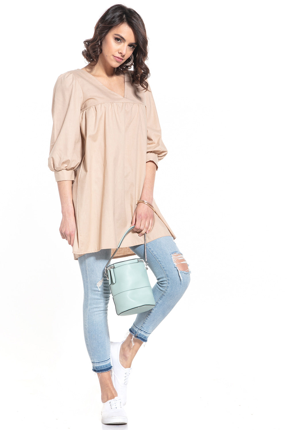 Blouse femme Tessita Tunique Tunique — beige