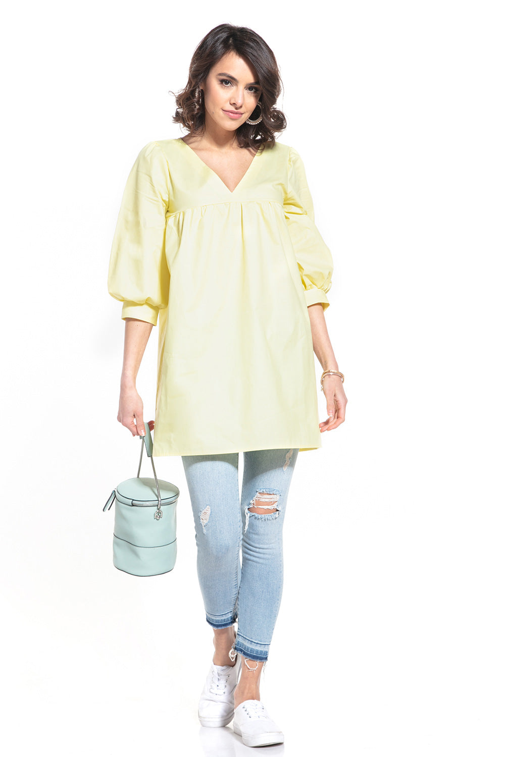 Blouse femme Tessita Tunique Tunique — jaune