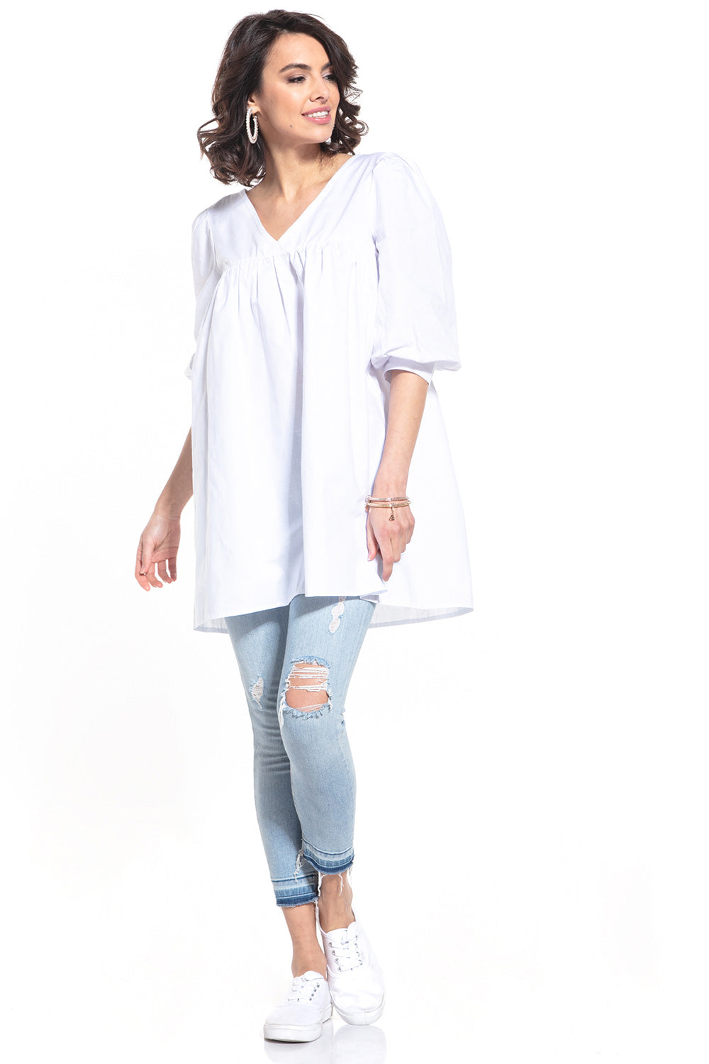 Blouse femme Tessita Tunique Tunique — blanc